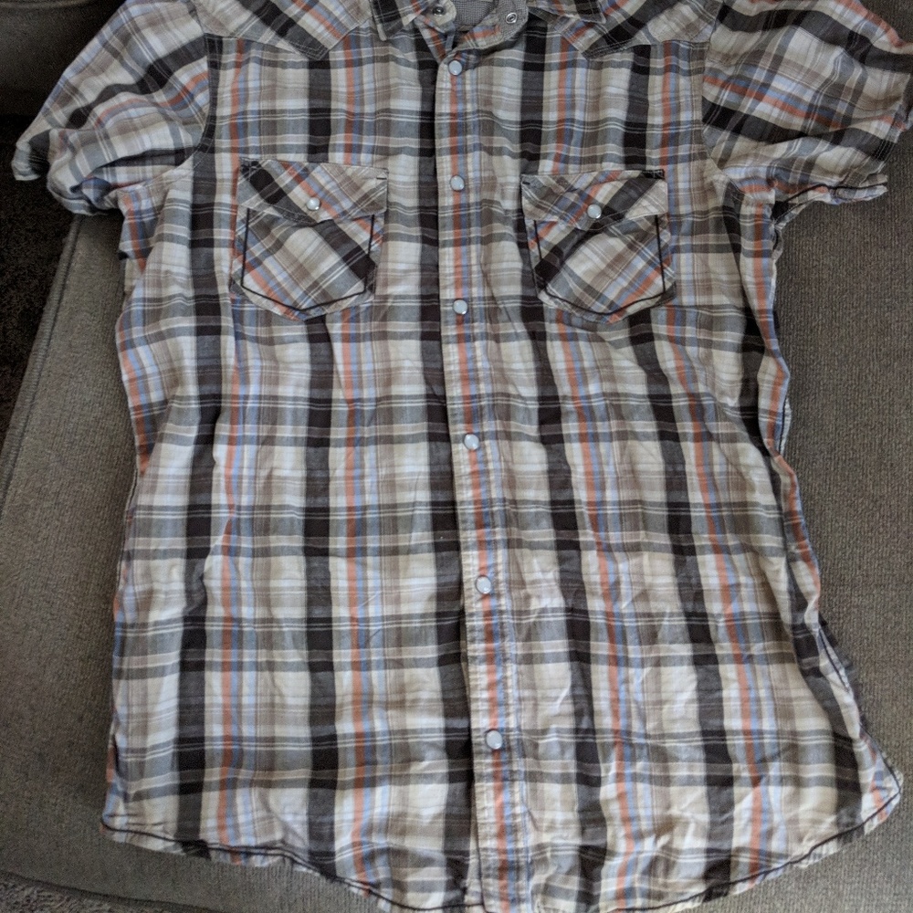Pearl snap shirt